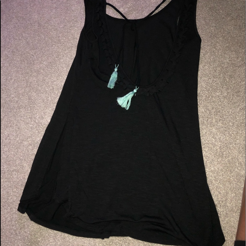 Open back swimsuit coverup